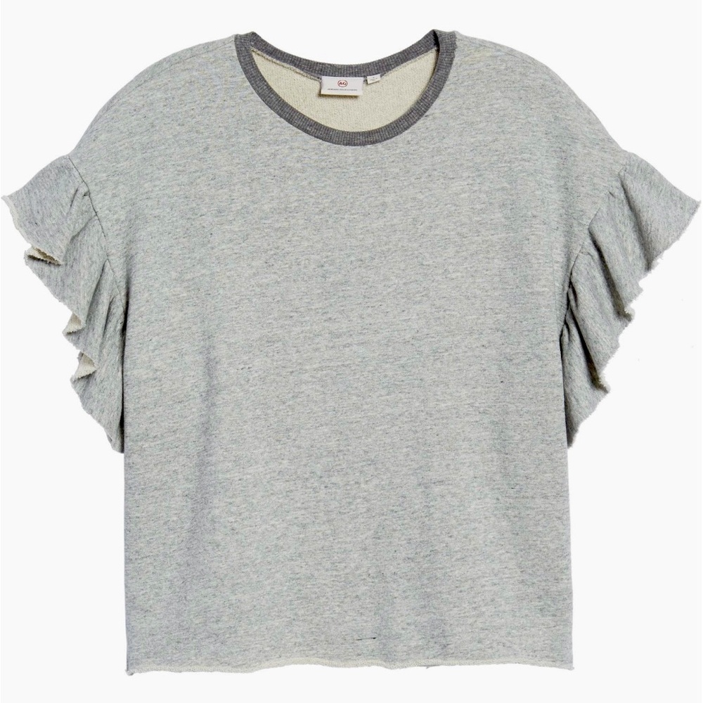 AG Bes Sweatshirt in Heather Grey